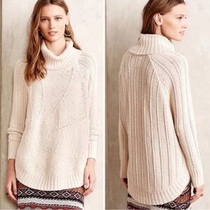 Anthropologie Angel of The North Turtleneck Sweater